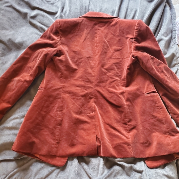 Banana Republic Burgundy Blazer - Picture 4 of 6